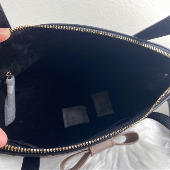 Kate Spade Kirk Park Julita Bow Saffiano Satchel - Picture 4 of 8